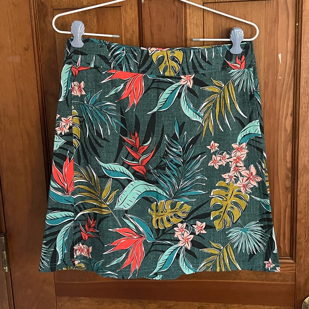 “Rip SkirtHawaii” Vintage Bali Jungle Size Small
